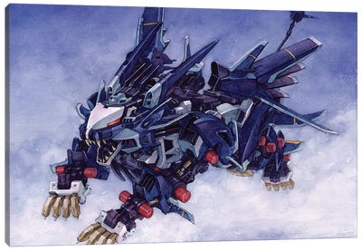 Liger Zero Jager Canvas Art Print - Other Anime & Manga Characters
