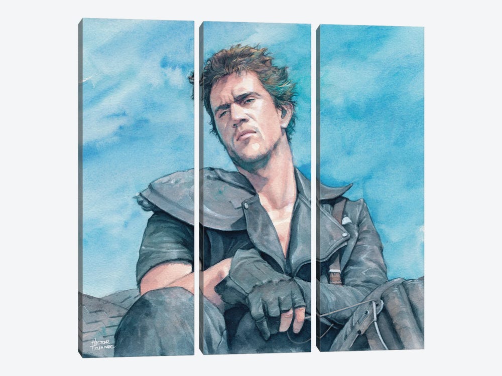 Mad Max by Hector Trunnec 3-piece Canvas Artwork