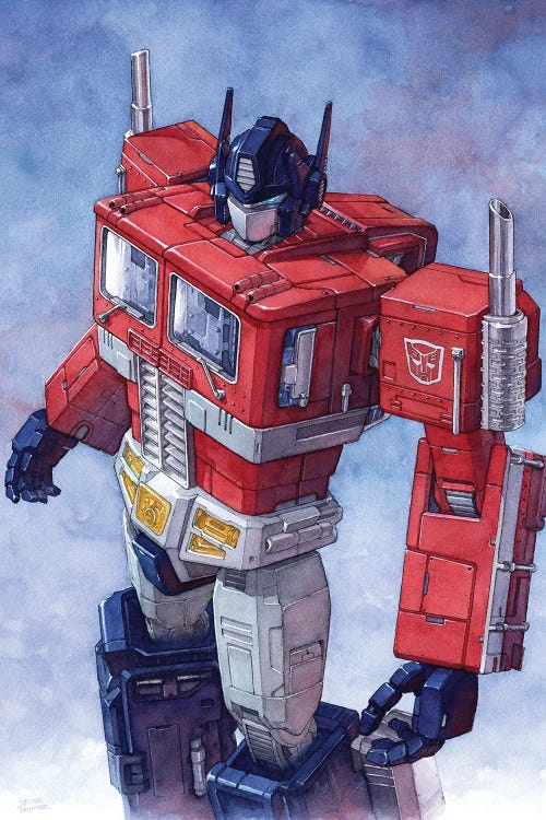 Optimus Prime by Hector Trunnec wall art