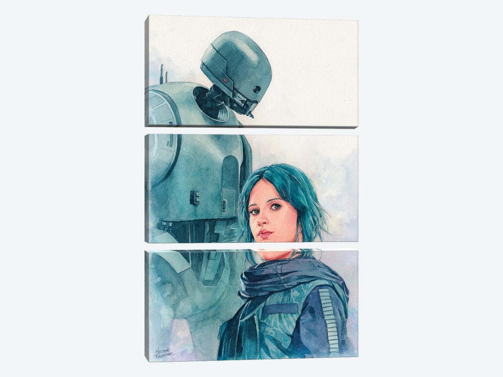 Rogue One by Hector Trunnec 3-piece Canvas Wall Art