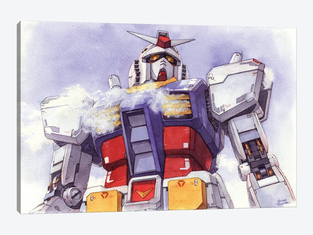 RX-78 by Hector Trunnec 1-piece Canvas Art Print