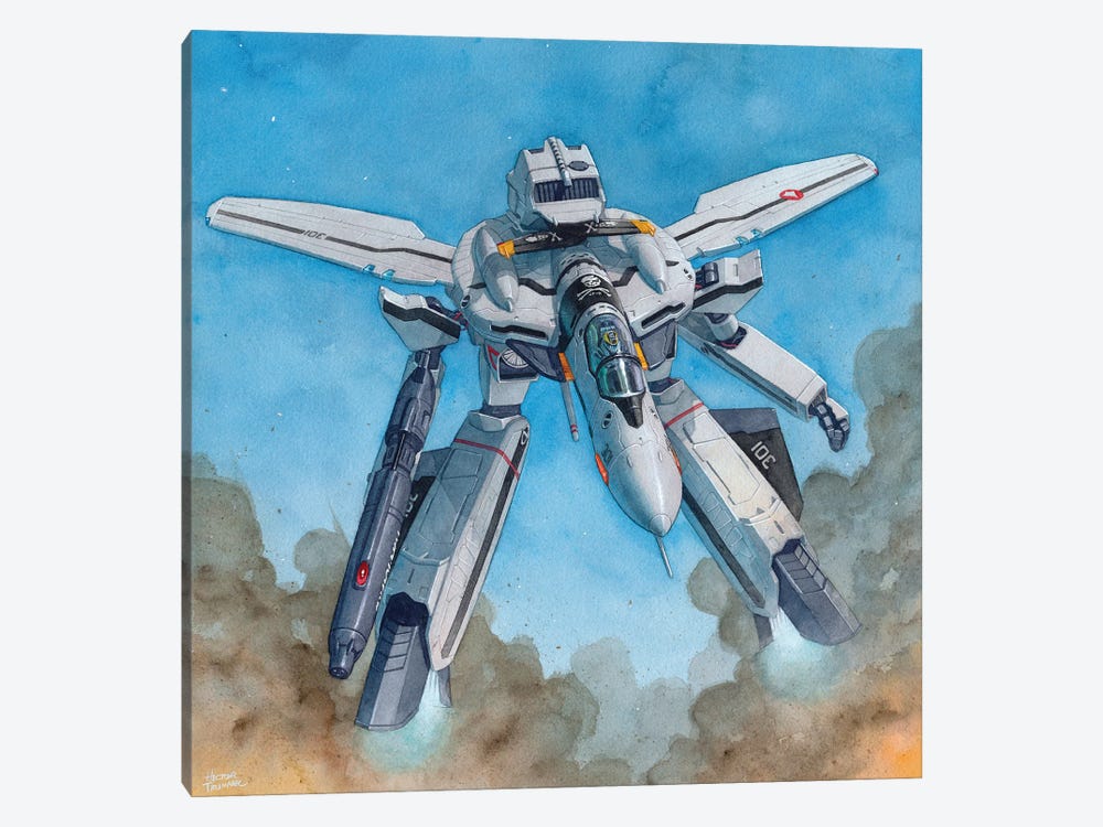 VF-0S by Hector Trunnec 1-piece Canvas Print