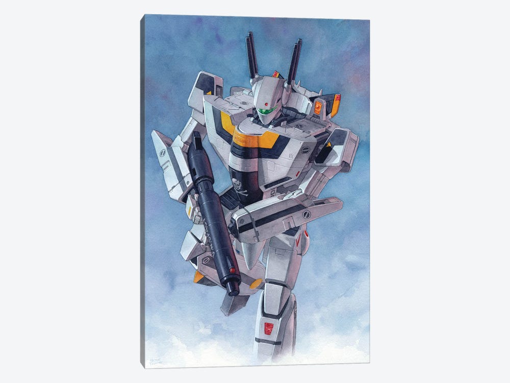 VF-1S by Hector Trunnec 1-piece Canvas Print
