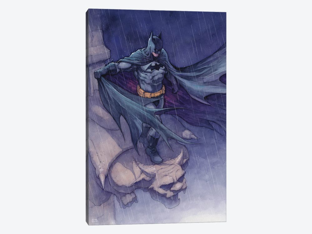 Dark Knight by Hector Trunnec 1-piece Canvas Art