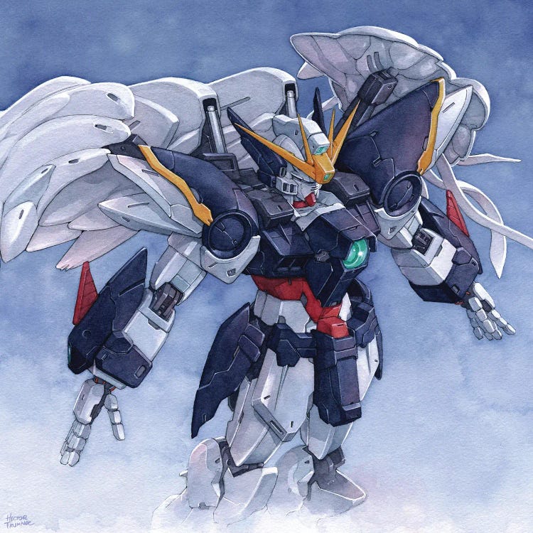 Gundam Wing Zero Cut