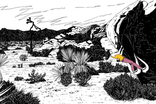 Coralie Huon: Bouldering In Joshua Tree by Coralie Huon