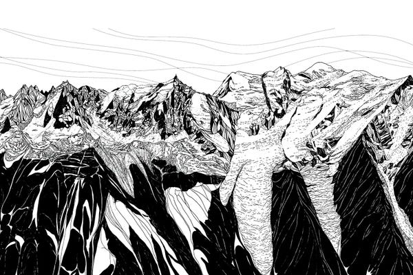 Coralie Huon: Chamonix Mont Blanc by Coralie Huon