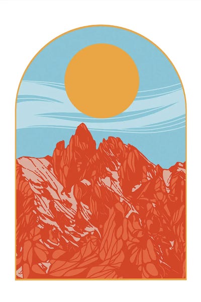 Rocky Mountains: Daytime Mountain Portal by Coralie Huon