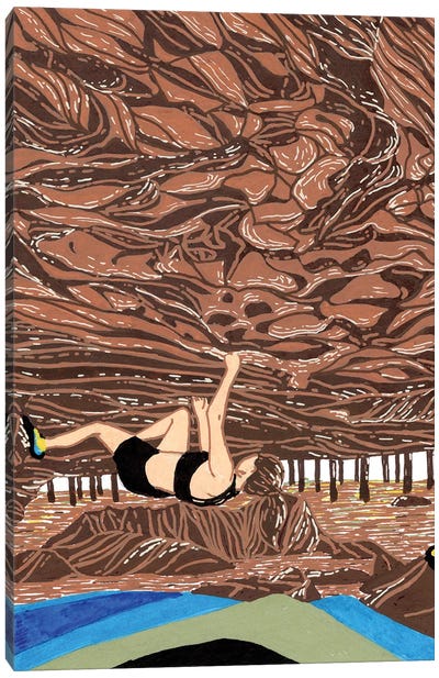 Eclispe Canvas Art Print - Coralie Huon