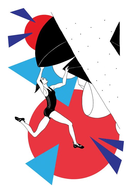 Jumping In by Coralie Huon wall art