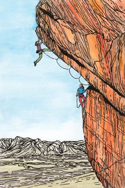 Rocky Mountains: Perfect Rock by Coralie Huon