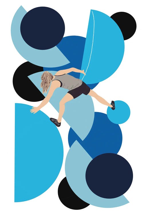The Blue Holds by Coralie Huon wall art