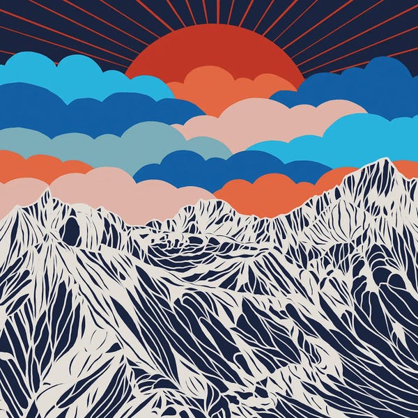 Coralie Huon: Colourful Clouds by Coralie Huon