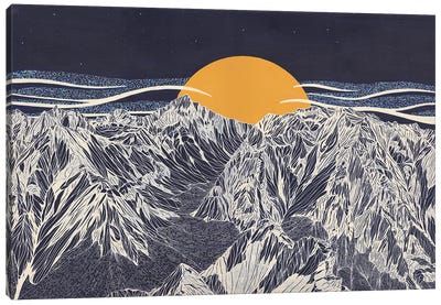 Sunrise For The Spirit Canvas Art Print - Coralie Huon