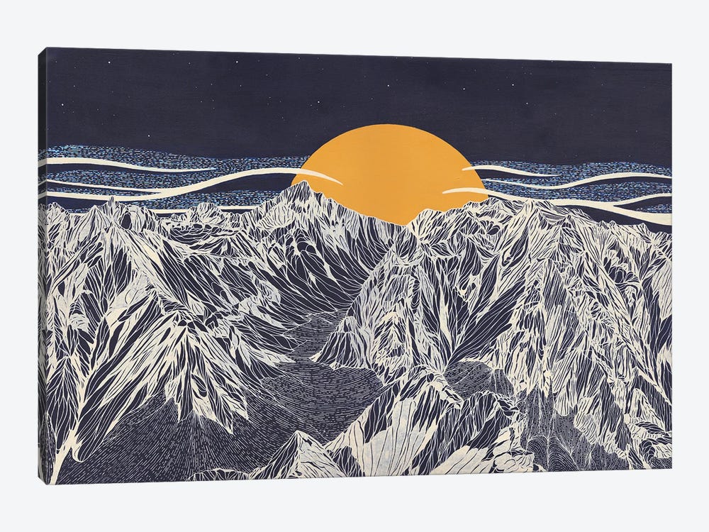 Sunrise For The Spirit by Coralie Huon 1-piece Canvas Art Print
