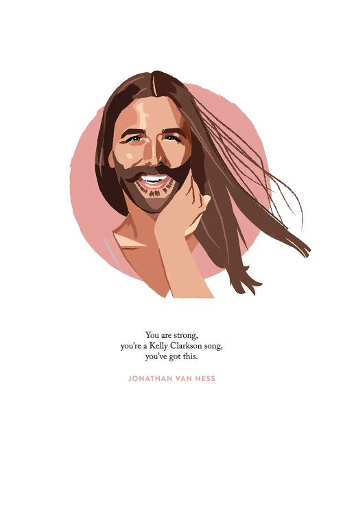 Jonathan Van Ness Illustration