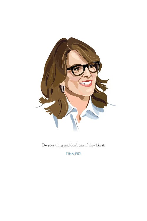 Tina Fey Illustration