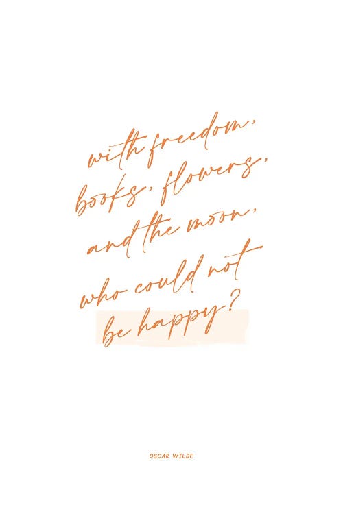 Oscar Wilde Quote Illustration
