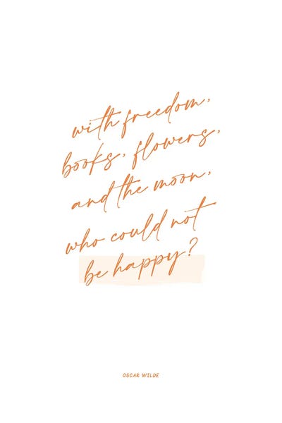 Oscar Wilde Quote Illustration