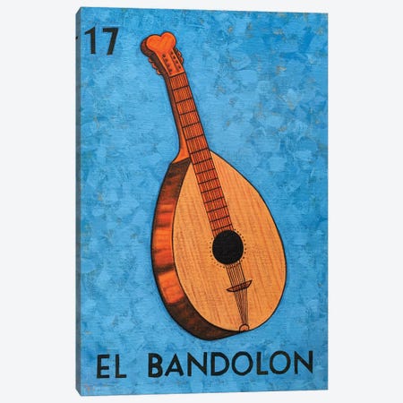 El Bandolon Canvas Print #HWD23} by Holly Wood Canvas Artwork