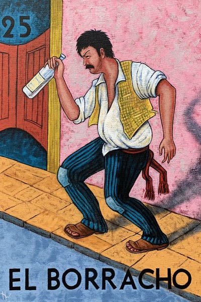 Cards & Board Games: El Borracho by Holly Wood