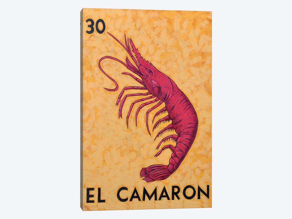 El Camaron by Holly Wood 1-piece Canvas Print
