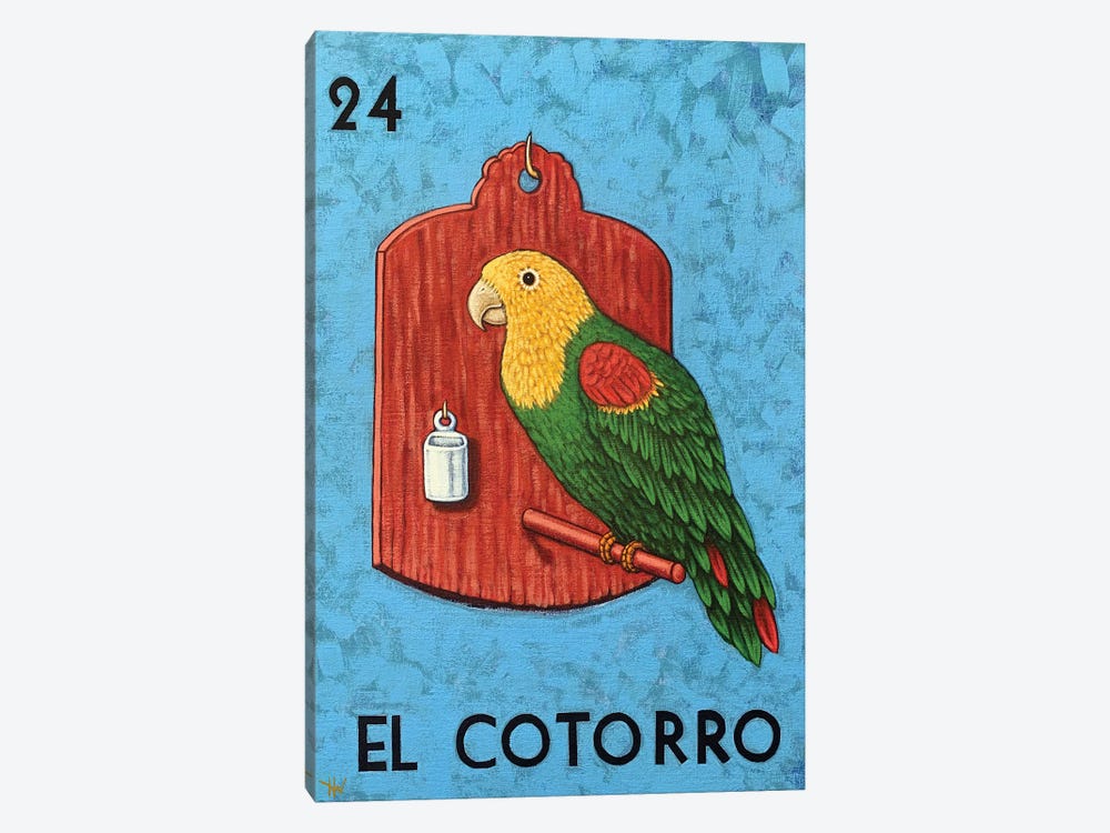 El Cotorro by Holly Wood 1-piece Canvas Art