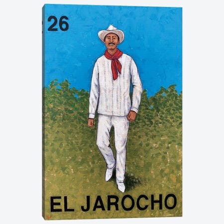 El Jarocho Canvas Print #HWD33} by Holly Wood Canvas Art Print