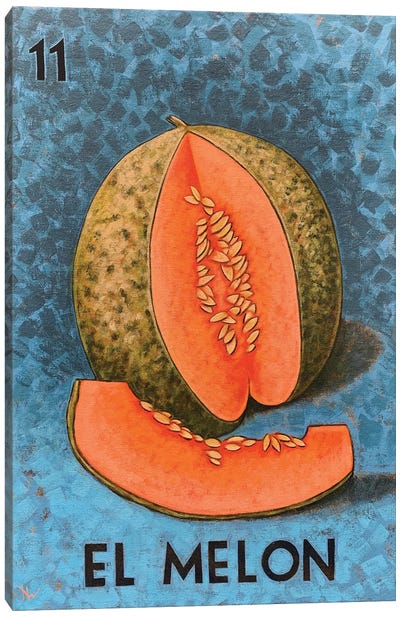 El Melon Canvas Art Print - Holly Wood