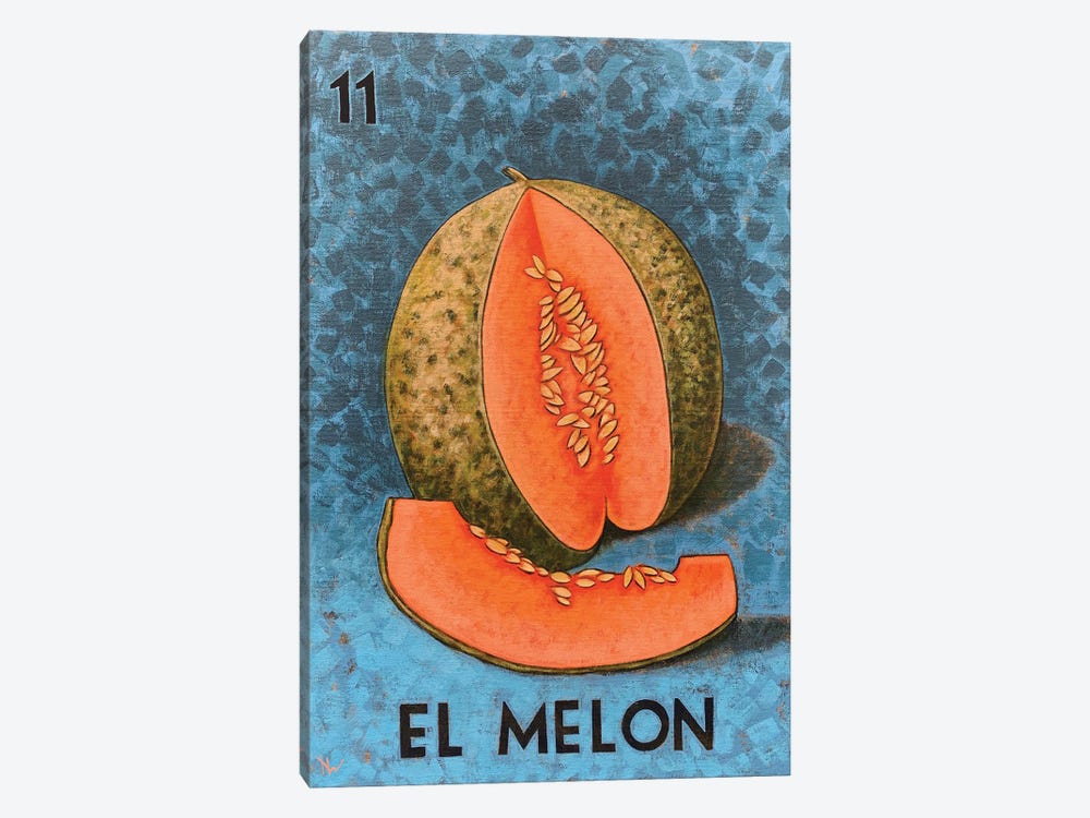 El Melon by Holly Wood 1-piece Canvas Wall Art