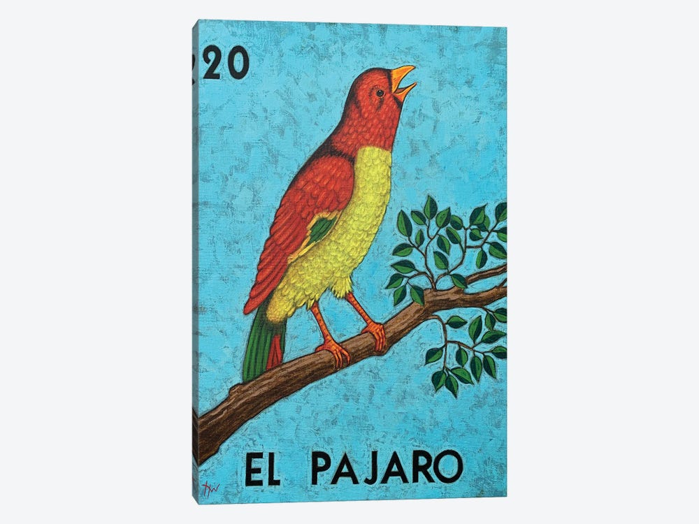 El Pajaro by Holly Wood 1-piece Canvas Artwork