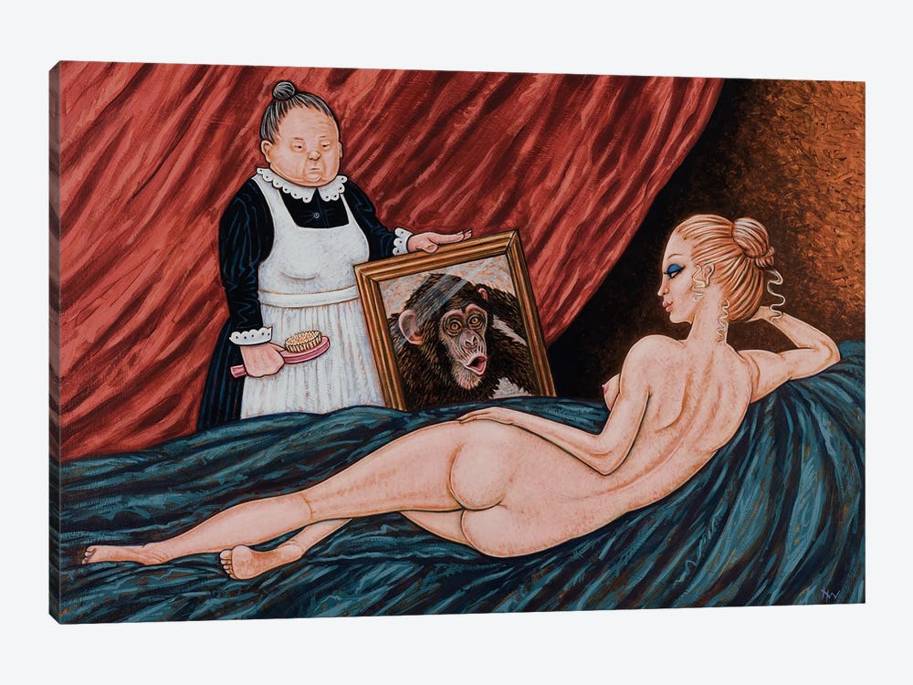 Evolution Of Venus by Holly Wood 1-piece Art Print