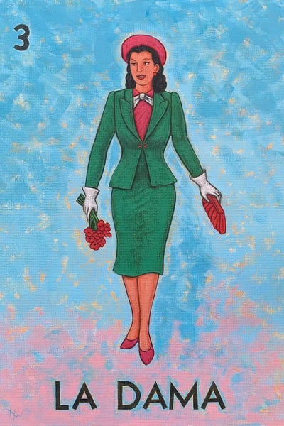 Cards & Board Games: La Dama by Holly Wood