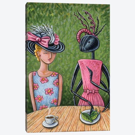 Lunch With a Favorite Ant Canvas Print #HWD4} by Holly Wood Canvas Wall Art