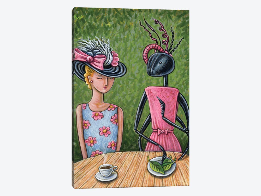 Lunch With a Favorite Ant by Holly Wood 1-piece Canvas Artwork