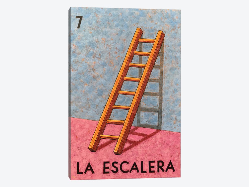 La Escalera by Holly Wood 1-piece Canvas Art