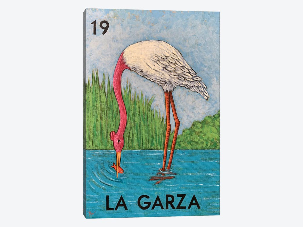 La Garza by Holly Wood 1-piece Art Print