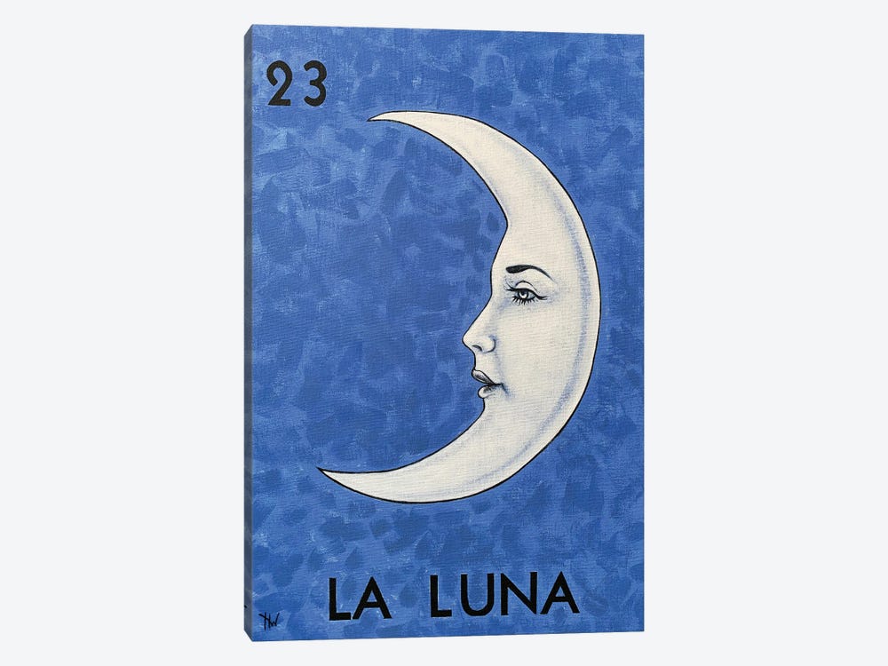 La Luna by Holly Wood 1-piece Canvas Wall Art