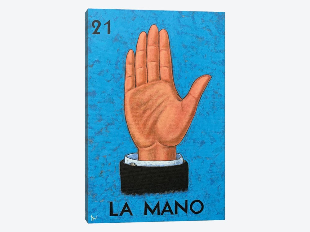 La Mano by Holly Wood 1-piece Canvas Art Print
