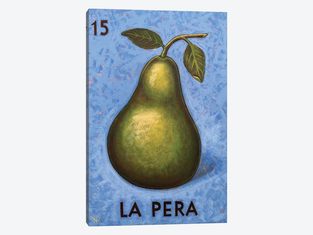 La Pera by Holly Wood 1-piece Canvas Print