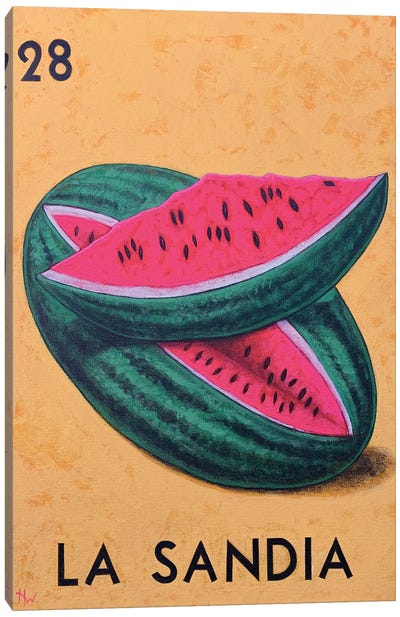 La Sandia Canvas Art Print - Holly Wood