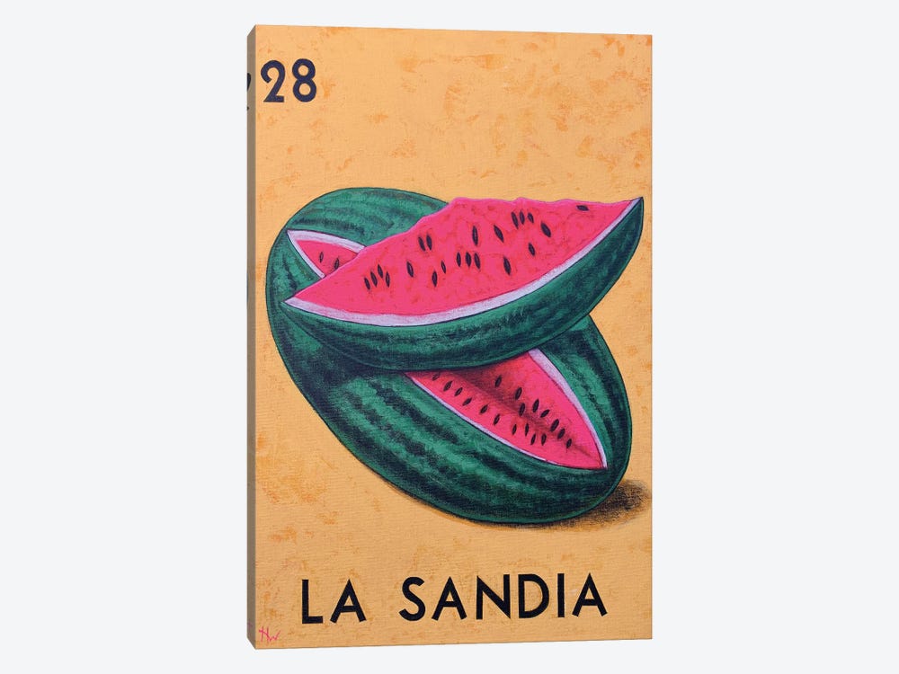 La Sandia by Holly Wood 1-piece Art Print