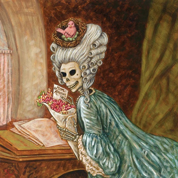 Skeletons: Love Letter by Holly Wood