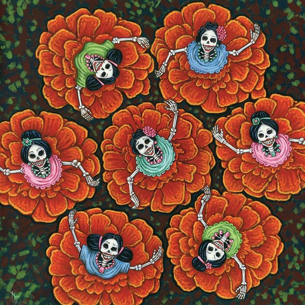 Self-Taught Women Artists: ¡Bailemos! by Holly Wood