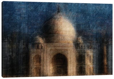 Taj Mahal Canvas Art Print - India Art