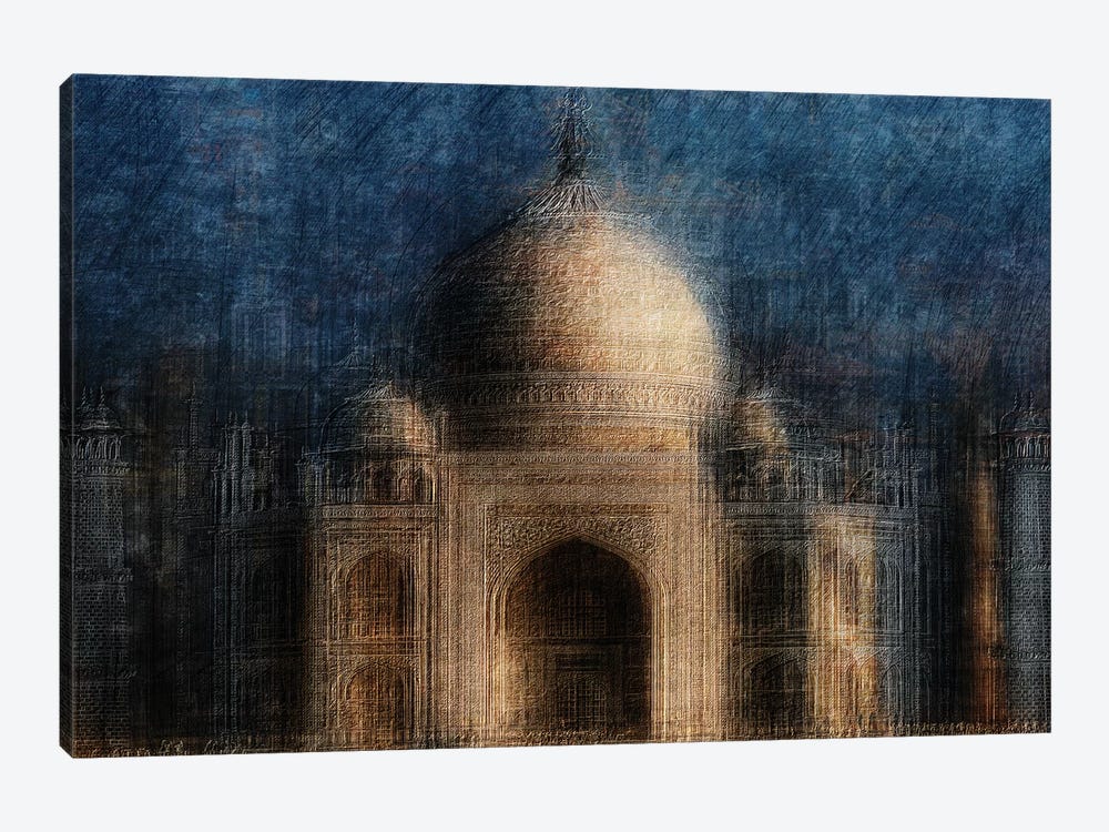 Taj Mahal by Hans-Wolfgang Hawerkamp 1-piece Art Print