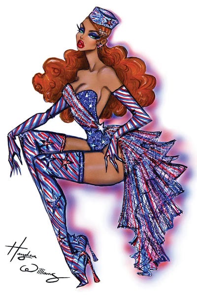 American Décor: Star Spangled Fantasy by Hayden Williams