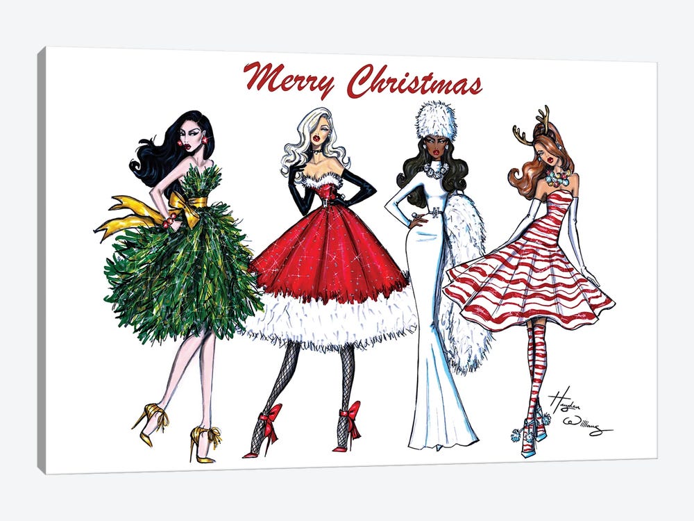 Festive Couture by Hayden Williams 1-piece Canvas Print
