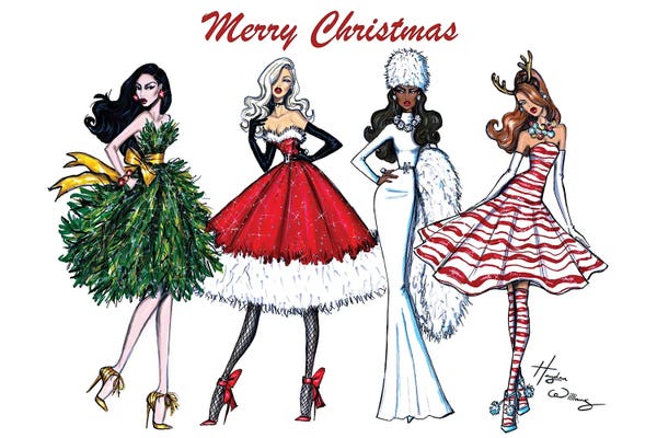Seasonal Glam: Festive Couture by Hayden Williams