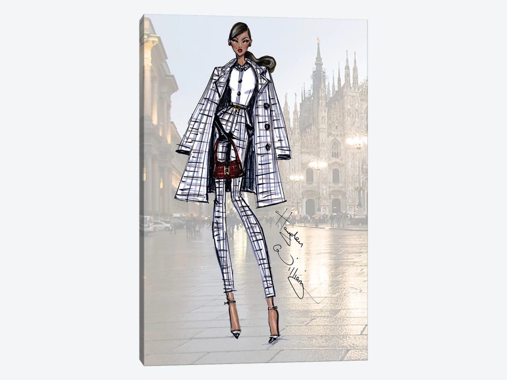 Milan Moda by Hayden Williams 1-piece Canvas Print